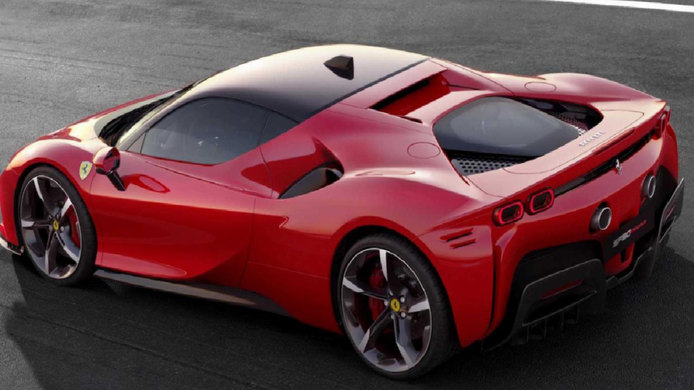 Ferrari’s first electric car spotted, here’s its design and price