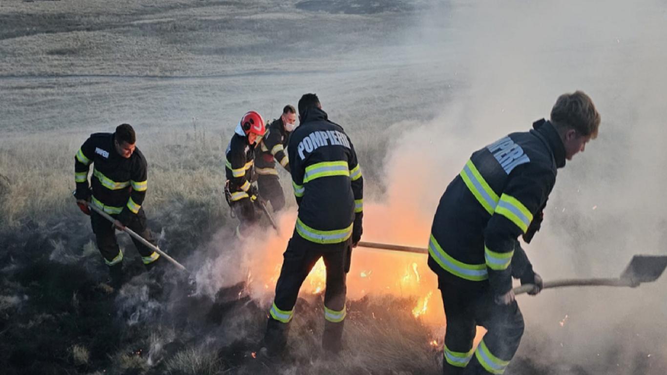 Weekend fire in northern Romania brought under control